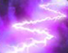 Фиолетовая молния - дикий символ 