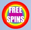 Скаттер - надпись Free Spins